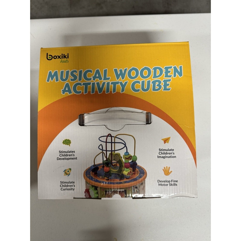 Boxiki Musical Wooden Activity Cube - Set Of Two (2) - Picture 6 of 12